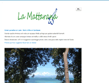 Tablet Screenshot of lamattarana.com